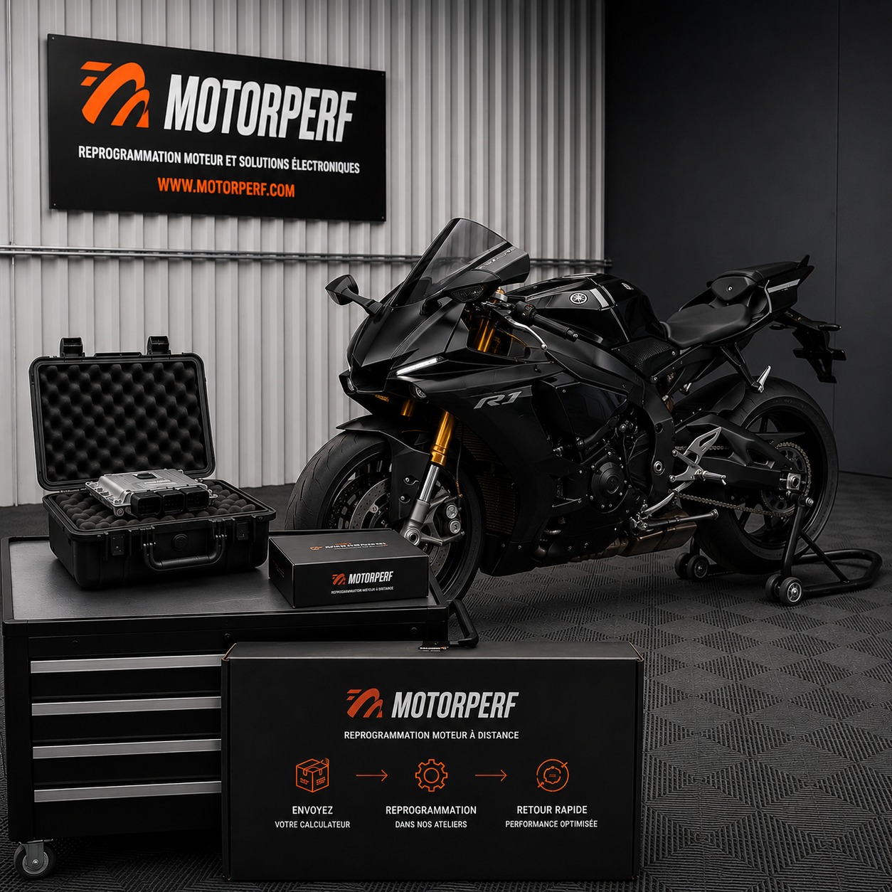 Reprogrammation moto à distance