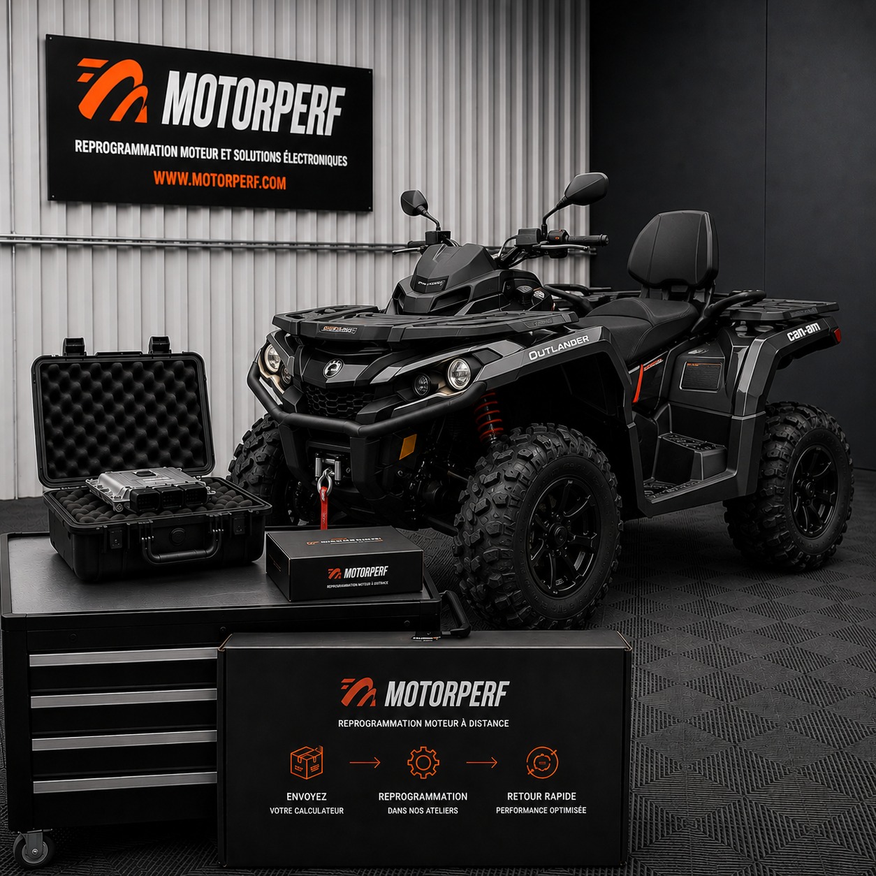 Reprogrammation quad et buggy à distance